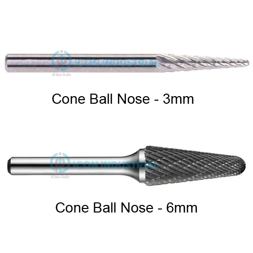 Cone Ball Nose - 3mm
