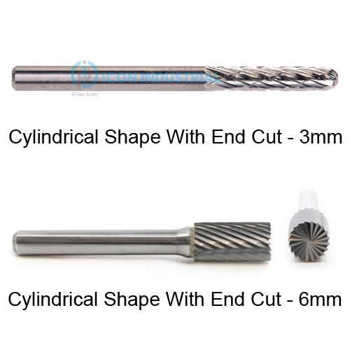 Cylindrical Shape With End Cut - 3mm